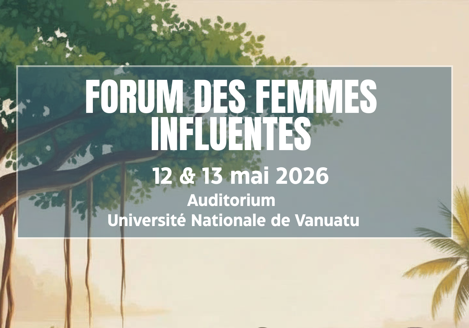 COMMUNIQUÉ DE PRESSE: L’OFDIG organise le premier « Forum des femmes influentes » au Vanuatu