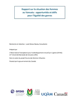 Rapport - Vanuatu