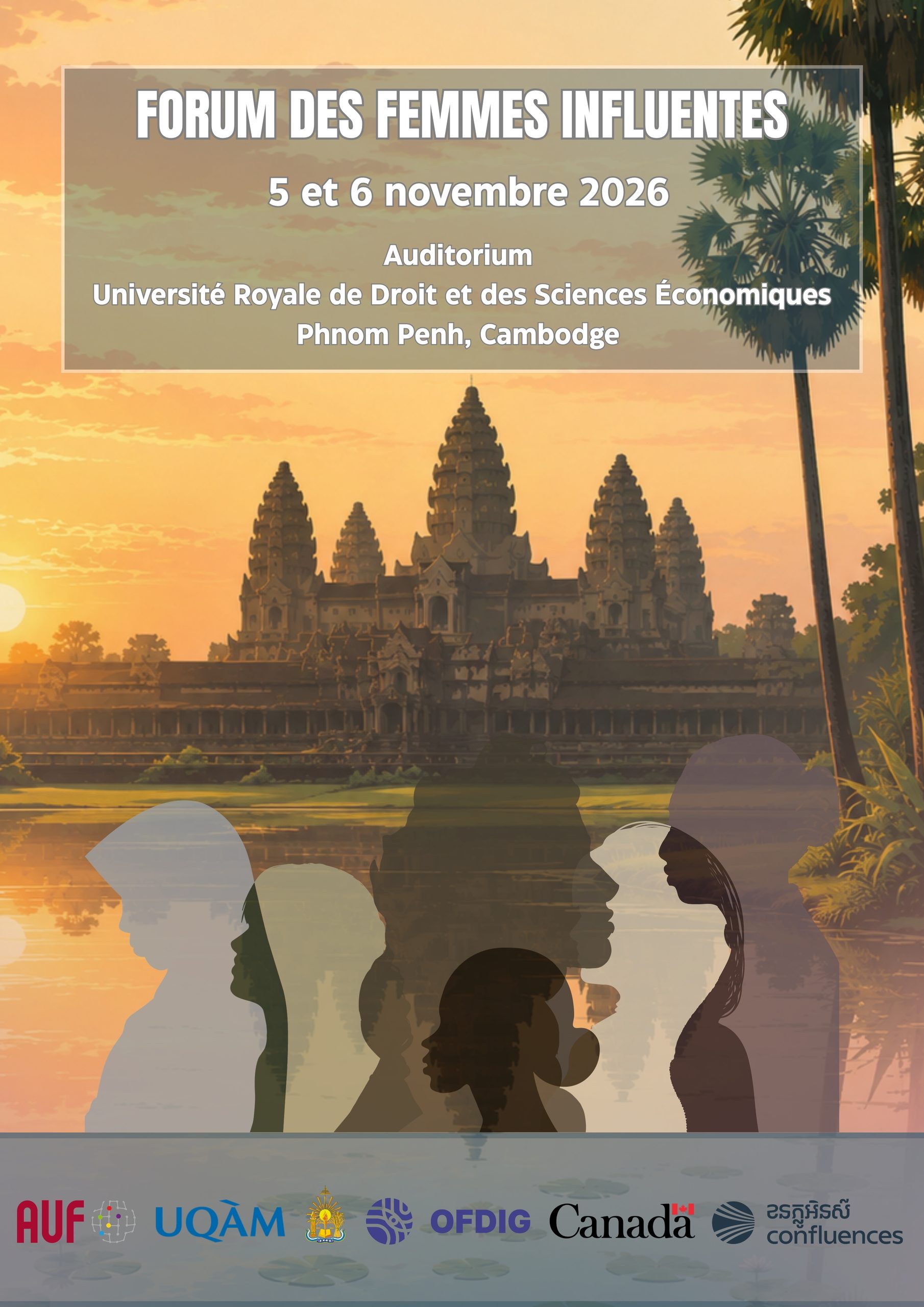 COMMUNIQUÉ DE PRESSE: Retenez la date – Forum des femmes influentes au Cambodge